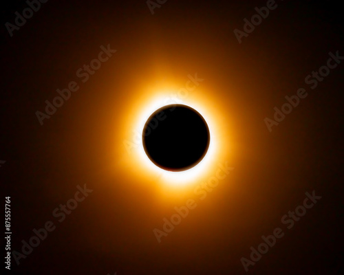 Dark Halo: The 2024 Solar Eclipse at Geneva-on-the-Lake, OH