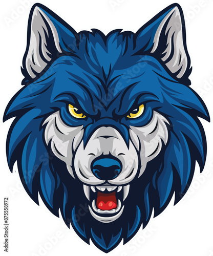 wolf head mascot