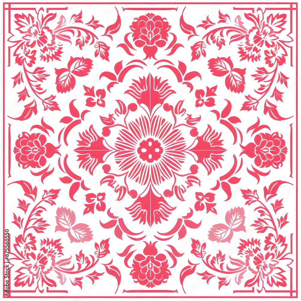Beautiful Chinese paper cut art in pink
Beautiful Chinese paper cut art in pink