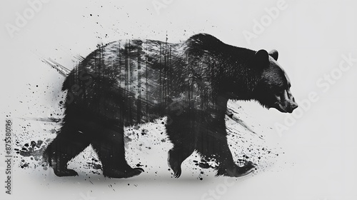 bear vector illustration