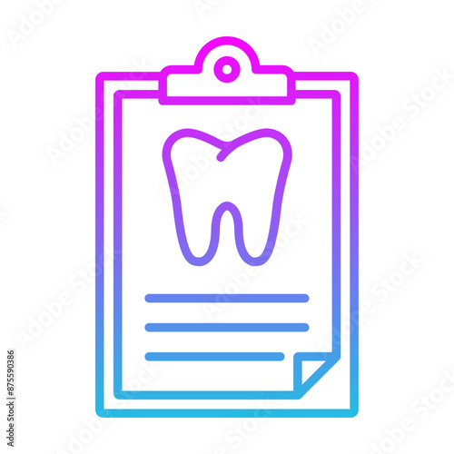 Dental Record Icon