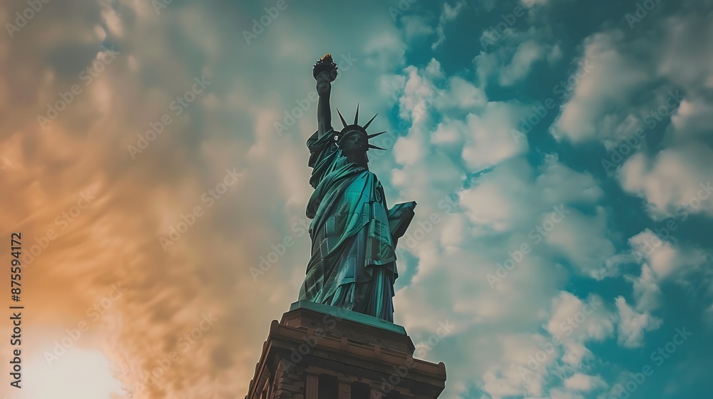 Obraz premium liberty statue
