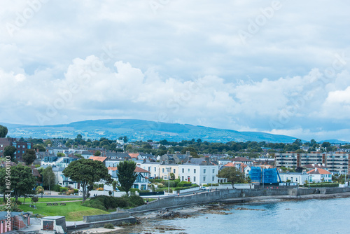 Dunlaoghaire, Dublin, Ireland - seaside city scenery photo