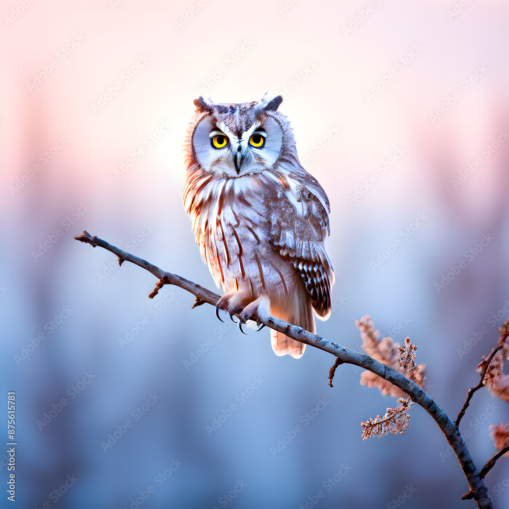 owl on branch owl on branch