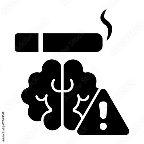 cigarette Solid icon