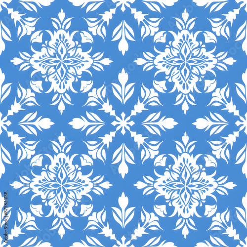 Seamless floral patterns