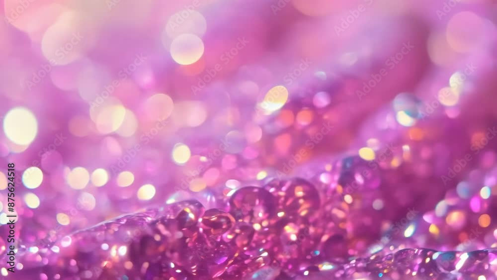 Sparkling Pink Bokeh Background Sparkling Pink Bokeh Background