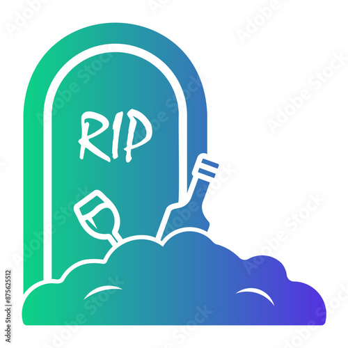 gravestone Gradient icon