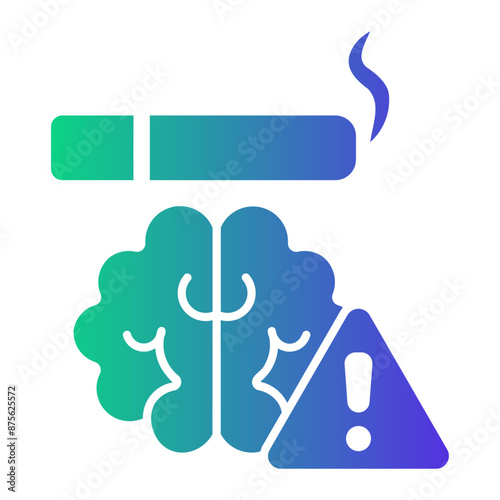 cigarette Gradient icon