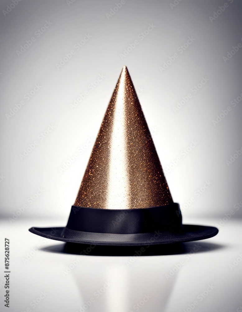 Fototapeta premium cap party celebration colours congratulation celebrate on background day white cone bright birthday hat