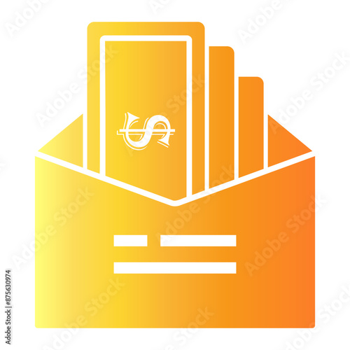 bribe Gradient icon