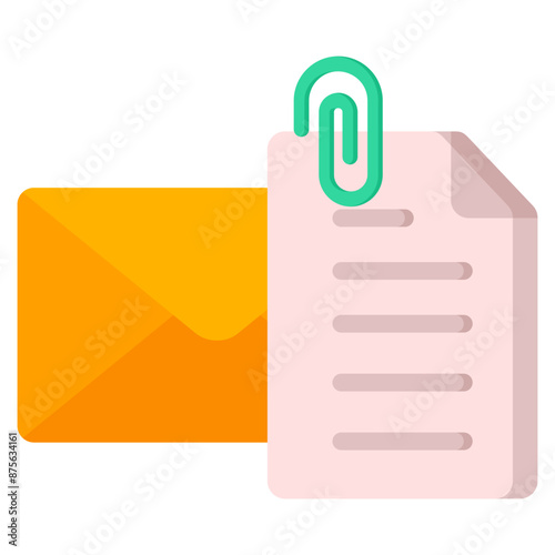 Mail Attachment Icon