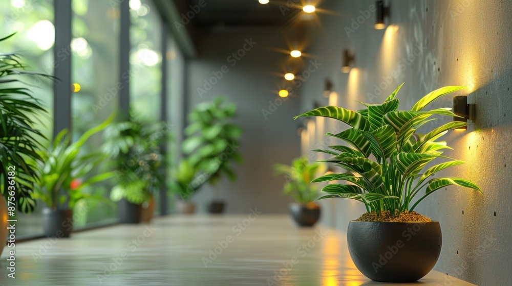 Bright and Sustainable Modern Office with Net-Zero Energy Solutions and Renewable Energy Focus for Eco-Friendly Businesses | Stock Photo Bright and Sustainable Modern Office with Net-Zero Energy Solutions and Renewable Energy Focus for Eco-Friendly Businesses | Stock Photo