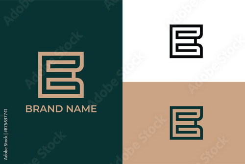 initial letter E C plug icon modern abstract iconic logo, letter E C book emblem logo, letter E C file logo