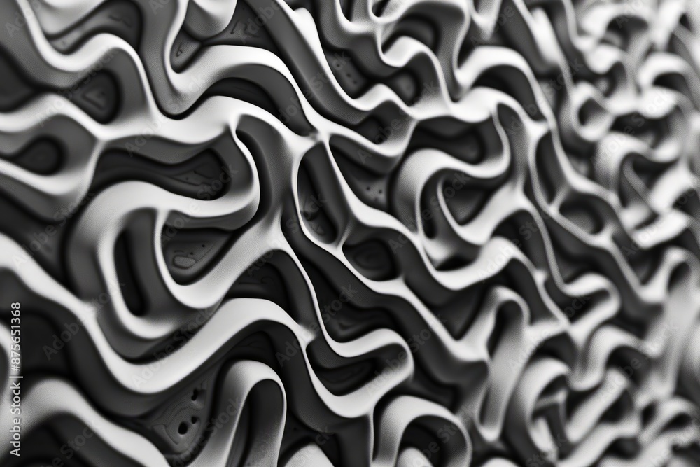 Create a monochromatic abstract pattern Create a monochromatic abstract pattern