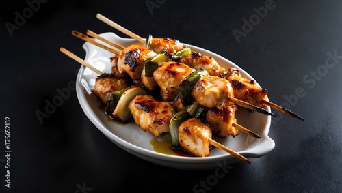 Dakkochi - Grilled chicken skewers