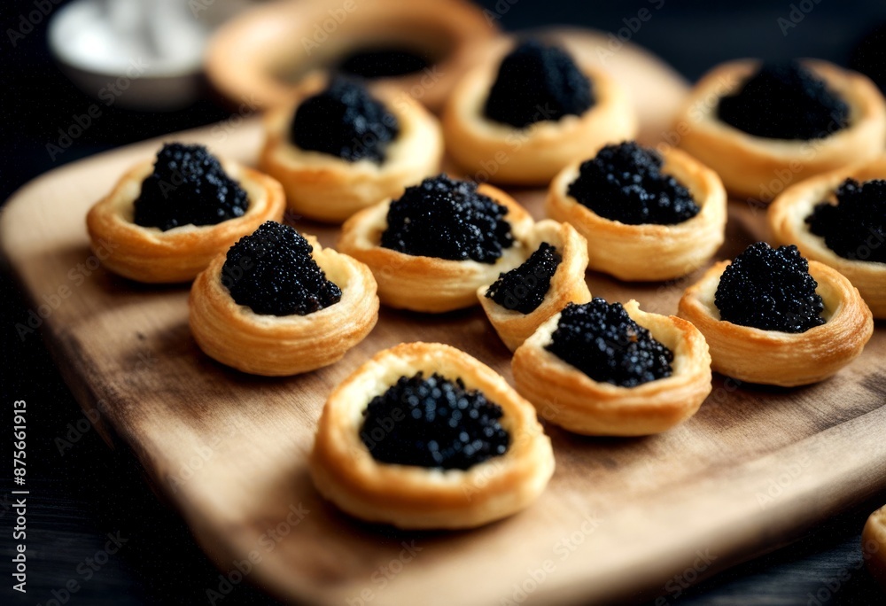 caviar food spoon snack black reception pastry puff tartlet dark on wooden sturgeon basket party board tartlets caviar food spoon snack black reception pastry puff tartlet dark on wooden sturgeon basket party board tartlets