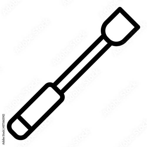 Whip icon  used in equestrian sports and horse riding