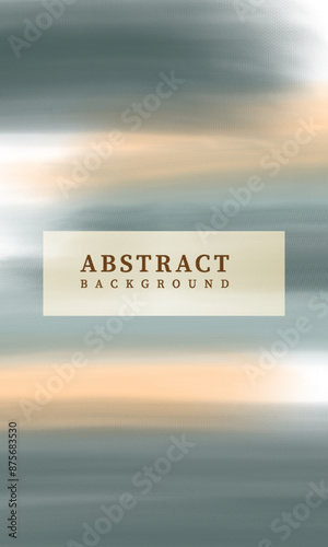Abstract poster design of green gradient brown contrast with optical interference effect. Motion illusion for banner, flyer, invitation, cover, business card. Vector illustration