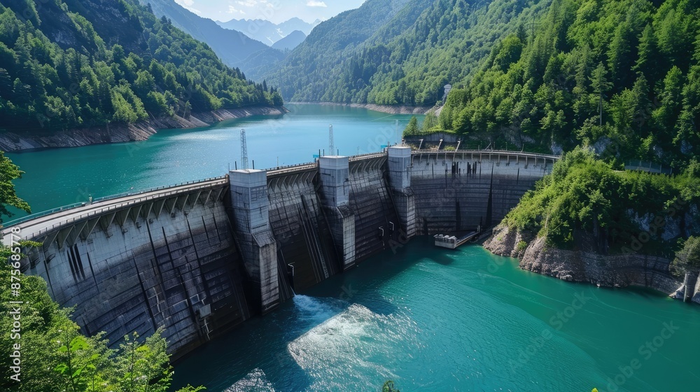 Hydroelectric power contributing to sustainable development, ecology
