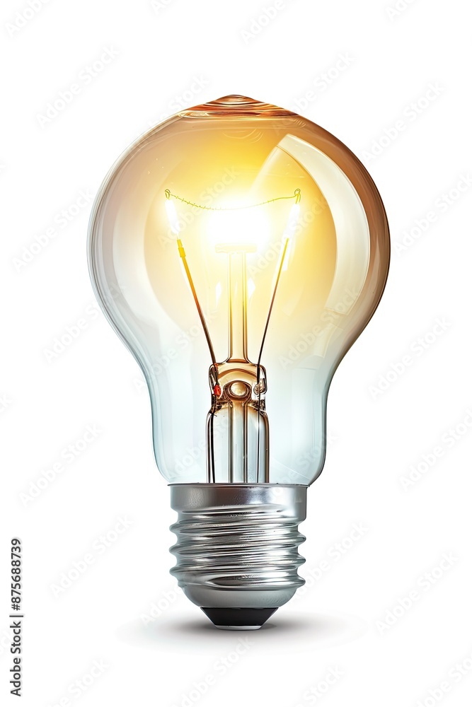 light bulb isolated on white light bulb isolated on white