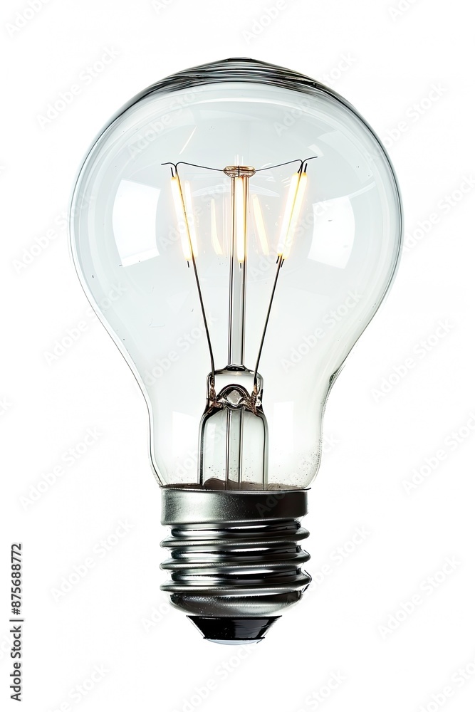 light bulb isolated on white light bulb isolated on white