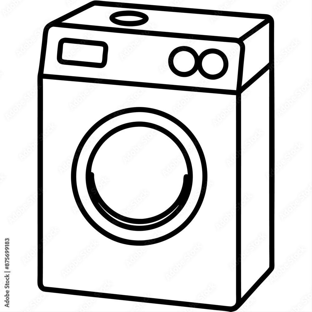 washing outline coloring book page line art illustration digital drawing washing outline coloring book page line art illustration digital drawing