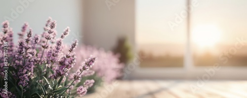 Serene Lavender Fields Wallpaper for a Tranquil Ambiance