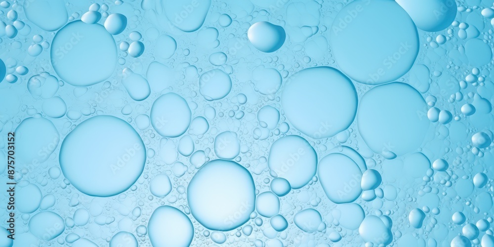 Abstract Blue Bubbles Abstract Blue Bubbles
