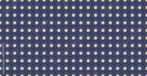 Japanese seamless pattern vector in oriental geometric style. Abstract Asian vector creative motif. Chinese Lunar New Year decoration. For background, wallpaper, design