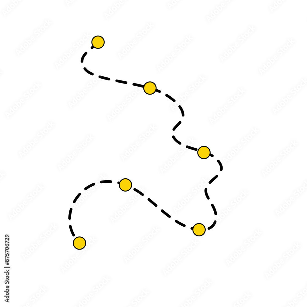 Dots Timeline Step Process Dots Timeline Step Process