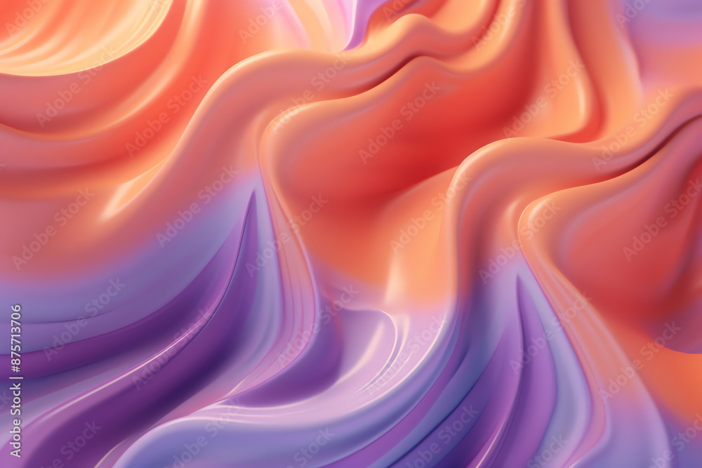 Obraz premium wavy background