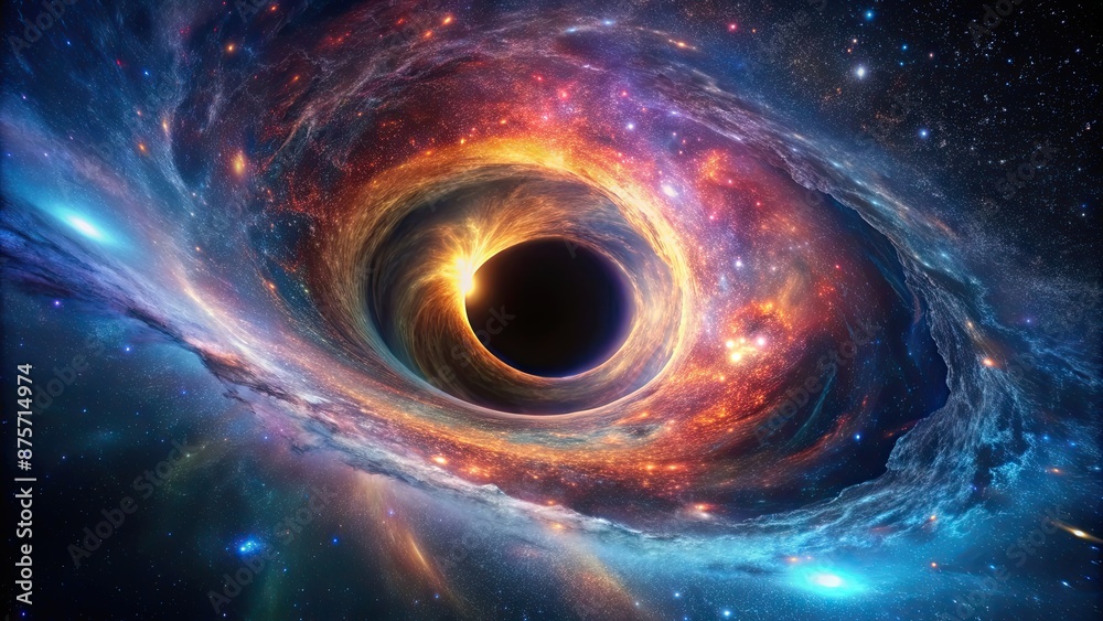 A mesmerizing image of a swirling black hole in deep space, space, astronomy, galaxy, cosmic, astronomical, universe A mesmerizing image of a swirling black hole in deep space, space, astronomy, galaxy, cosmic, astronomical, universe
