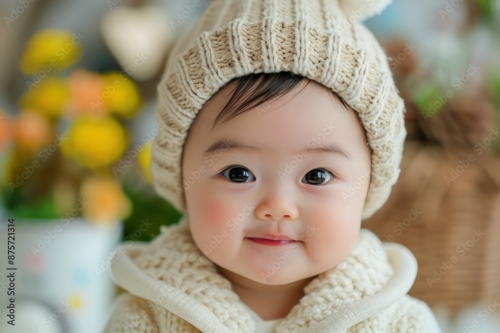 Adorable Baby Girl in Knit Hat, Cherished by Family, Portrait of Infant Love and Affection, Sweet Little One, Precious Moments, Family Bonds, Baby Photography, Newborn Photoshoot, First Year, Adorable Baby Girl in Knit Hat, Cherished by Family, Portrait of Infant Love and Affection, Sweet Little One, Precious Moments, Family Bonds, Baby Photography, Newborn Photoshoot, First Year,