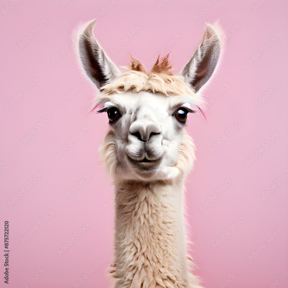 Obraz premium close up of a alpaca