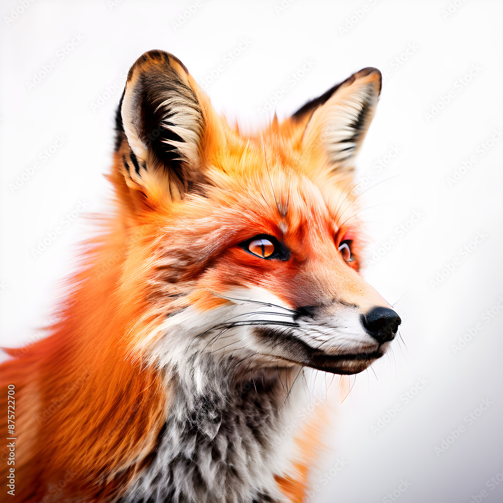 Obraz premium red fox vulpes