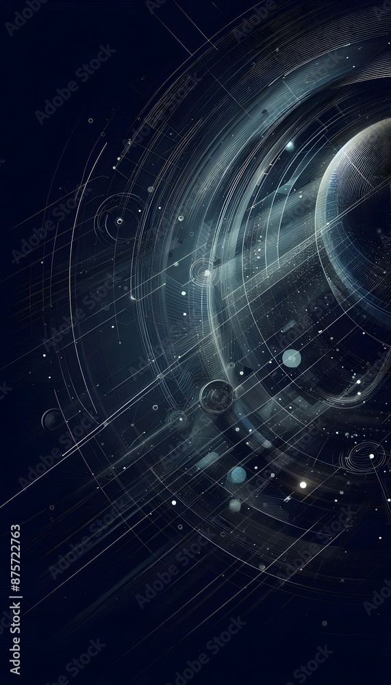 Obraz premium realms abstraction