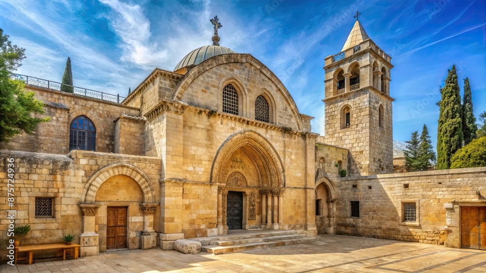 A historic church in Jerusalem believed to contain the tomb of Jesus , holy, sepulchre, church, Jerusalem A historic church in Jerusalem believed to contain the tomb of Jesus , holy, sepulchre, church, Jerusalem