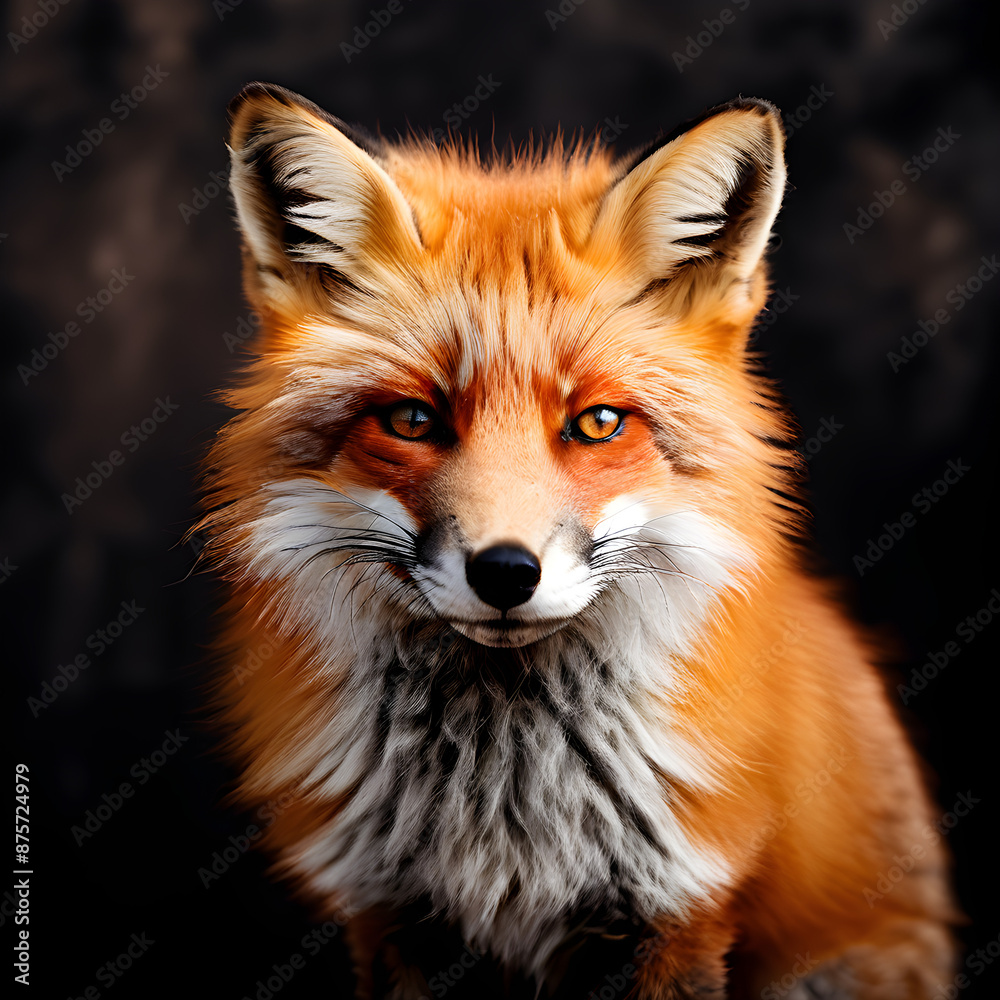 Fototapeta premium red fox vulpes