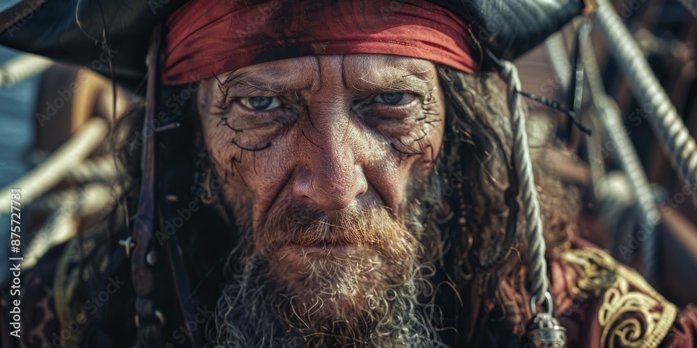 Obraz premium Pirate Hat Close Up