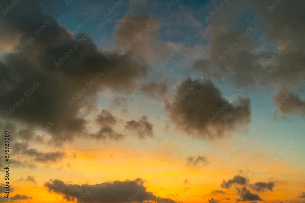 Sky with clouds nature background Sky with clouds nature background