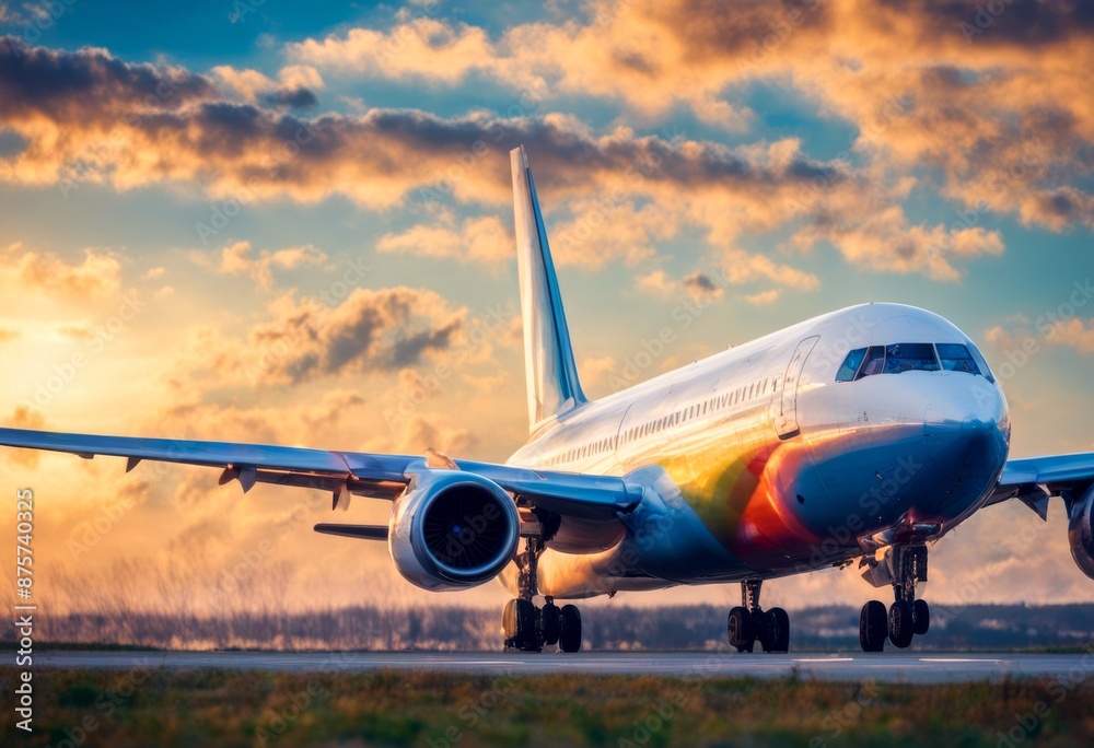 aircraft blue landing commercial transportation clouds jet fly sunset sky background aeroplane transport trip airliner cloud landscape air white business passenger airplane flying travel plane aircraft blue landing commercial transportation clouds jet fly sunset sky background aeroplane transport trip airliner cloud landscape air white business passenger airplane flying travel plane
