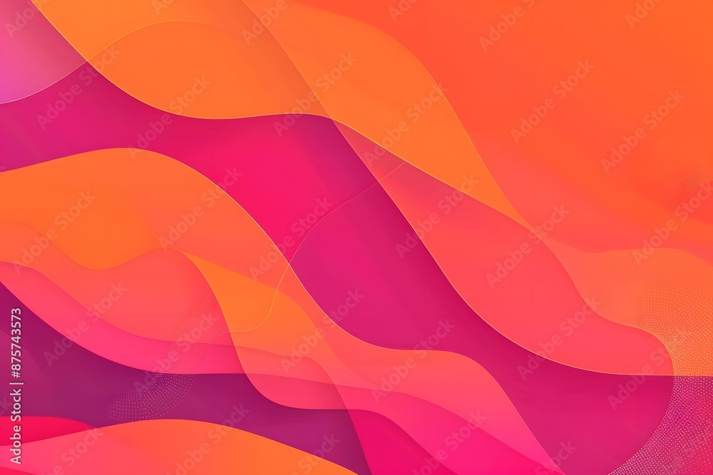 Vibrant abstract background with flowing pink, orange, and purple waves in a dynamic pattern. Vibrant abstract background with flowing pink, orange, and purple waves in a dynamic pattern.