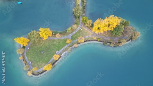 view of a island
