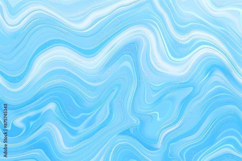 Abstract blue and white marble background with fluid, wavy patterns and smooth texture. Abstract blue and white marble background with fluid, wavy patterns and smooth texture.