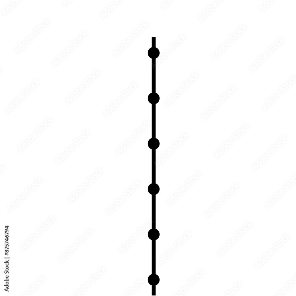 vertical timeline or step or process
