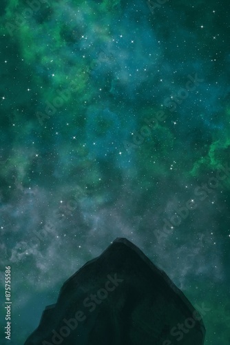starry night sky