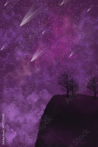 starry night sky