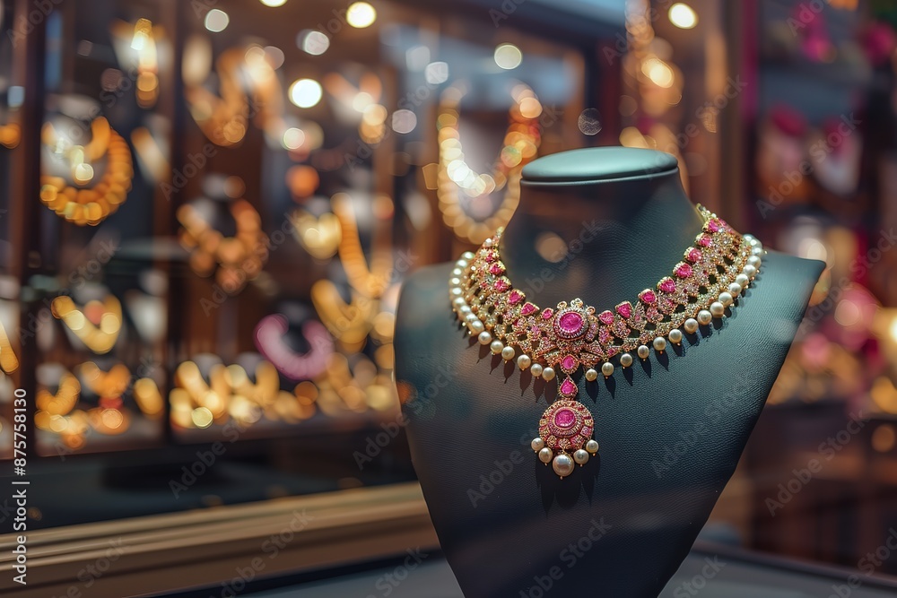 gold, jewelers display, necklace, gold necklace displayed, gold chain, wedding, ornament, diamond gold, jewelers display, necklace, gold necklace displayed, gold chain, wedding, ornament, diamond