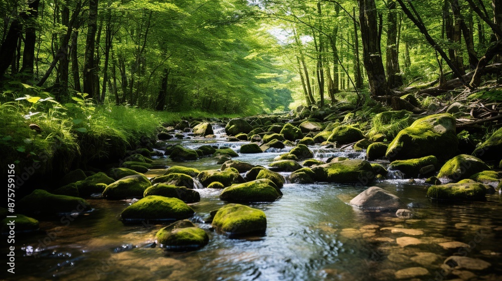 Tranquil Forest Stream Tranquil Forest Stream